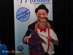 Pierre Mardue im Gleisgarten am 21. April 2024